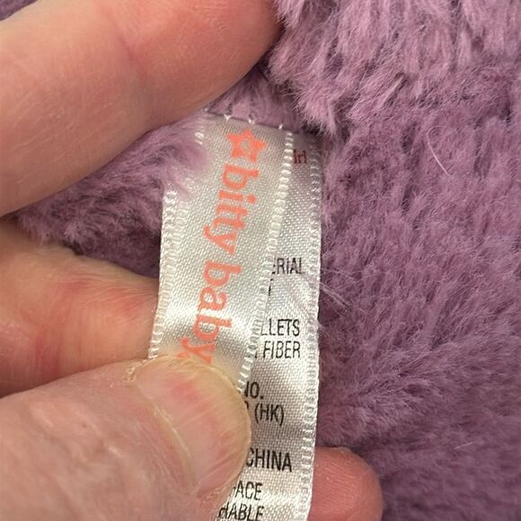 American Girl Bitty Baby Purple Bunny Rabbit Plush 11" Stuffed Animal Toy 2013 - Picture 8 of 9